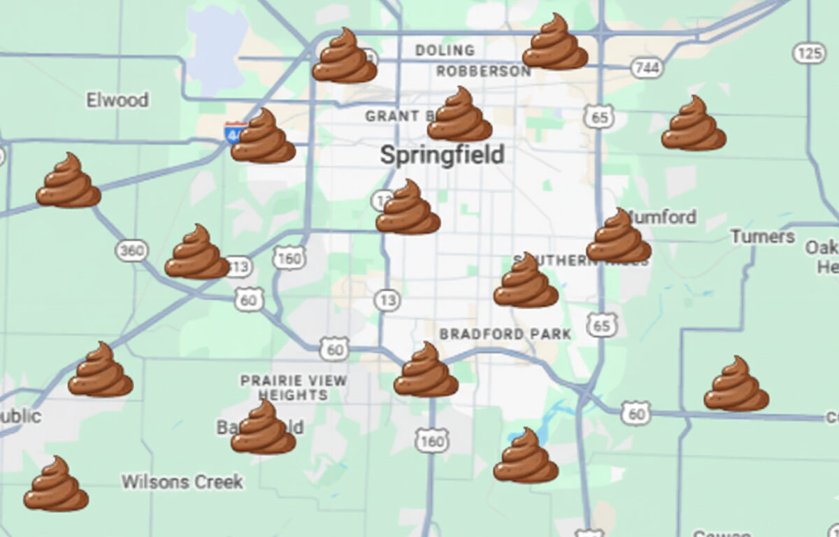 ScoopDawg Squad Pooper Scooper Service area in Springfield, Missouri